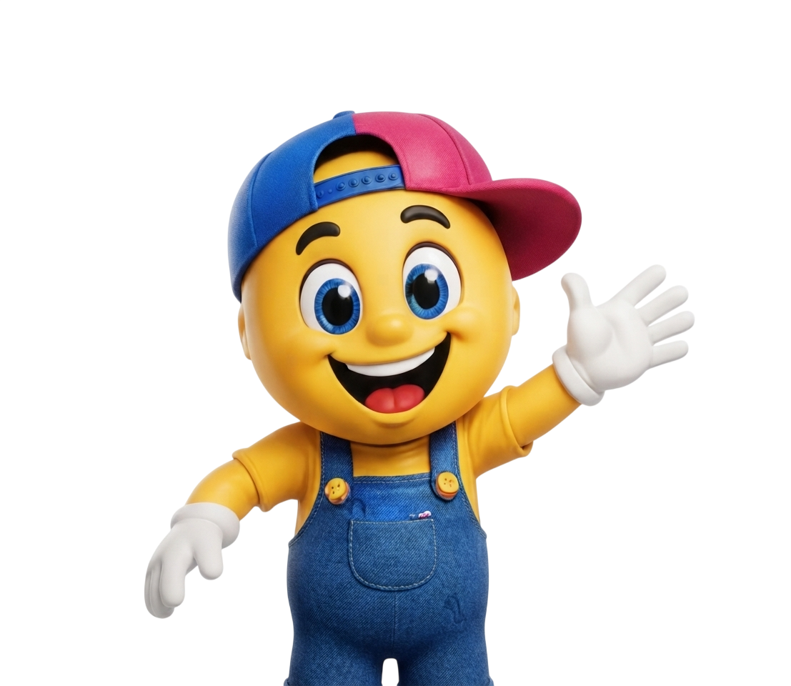 Mascote Anime Brinque